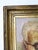Early 20th Century Portrait of Serious Man With Glasses Painting For Sale - Image 4 of 7