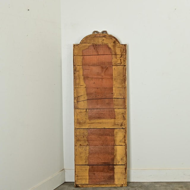 French 19th Century Louis XVI Style Gilt Mirror For Sale - Image 9 of 9