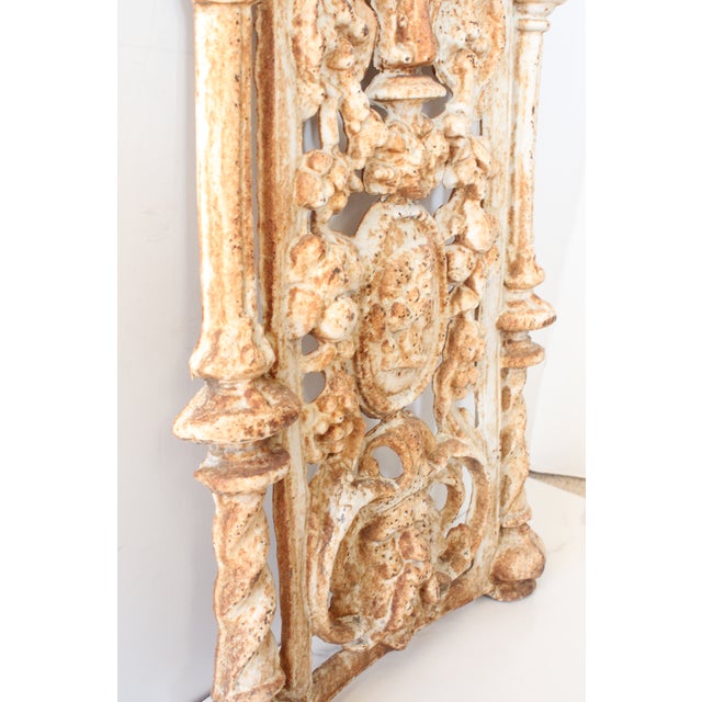 Metal French Cast Iron Garden Rustic/21.5" For Sale - Image 7 of 7