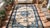 Textile 1880s Beige Medallion Antique Chinese Ningxia Rug 6' 0" X 8' 6" Handknotted Wool Carpet For Sale - Image 7 of 8