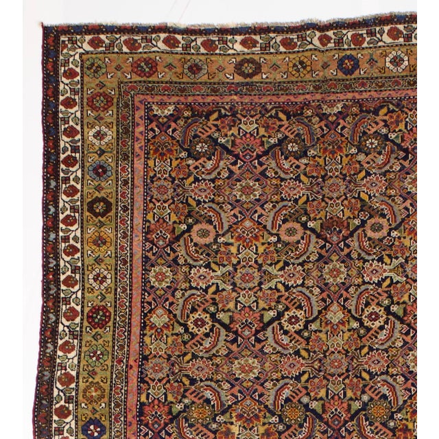 Persian Fine Antique Persian Mahal Rug 6’1” X 15’8” For Sale - Image 3 of 6