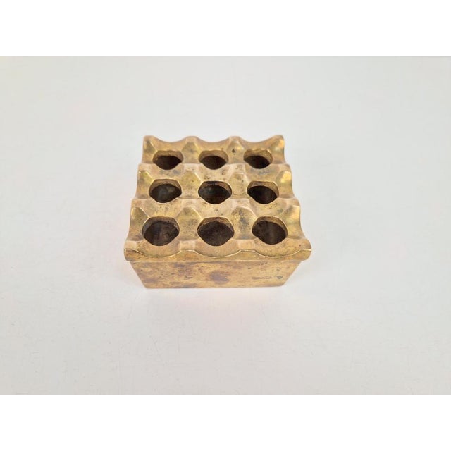 Ultima Ashtrays in Brass attributed to Bäckström & Ljungberg, 1960s, Set of 2 For Sale - Image 10 of 15