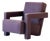 1980s Utrecht Lounge Chair by Gerrit Rietveld for Cassina For Sale