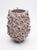 Pair of Vintage Italian Ceramic Butterfly Encrusted Vases For Sale - Image 4 of 9