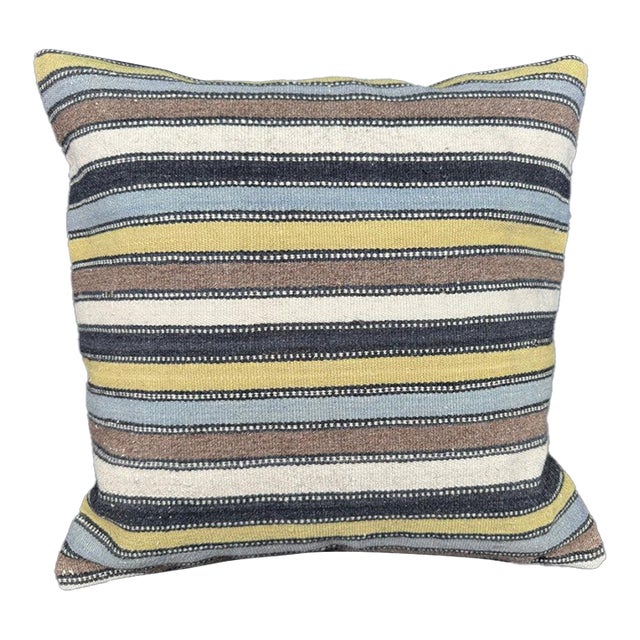Turkish Hemp Pillow Cushion Natural Beige Brown Cushion Cover 20x20 For Sale