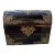 19th Century Box With Brass Trim Circa 1860-1880 For Sale