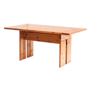 Vintage Dining Table attributed to Silvio Coppola for Fratelli Montina, Italy, 1970s For Sale