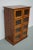 Vintage Dutch Beech & Pine Haberdashery Shop Cabinet / Vitrine, 1950s For Sale - Image 4 of 12