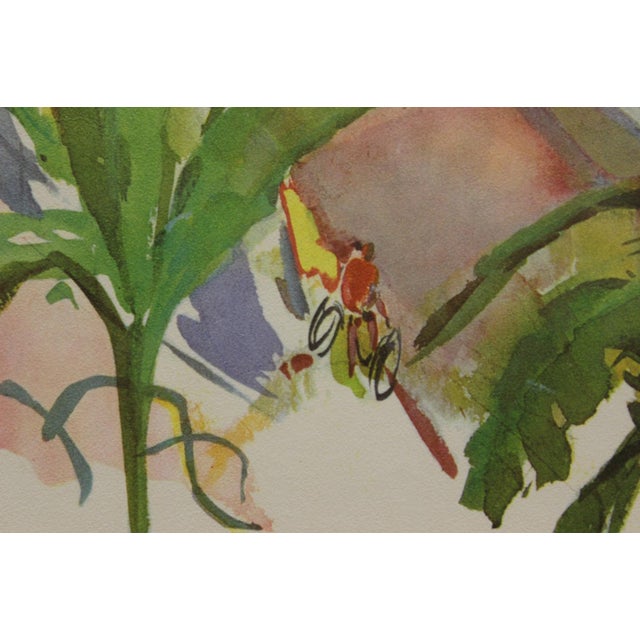 Print Sz: 12"H x 16"W Frame Sz: 15"H x 19"W Cecile Ryden Johnson was a twentieth century American watercolorist who...