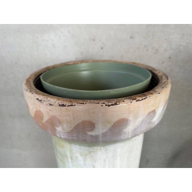 1960s Vintage French Column in Stoneware, 1960s For Sale - Image 5 of 13