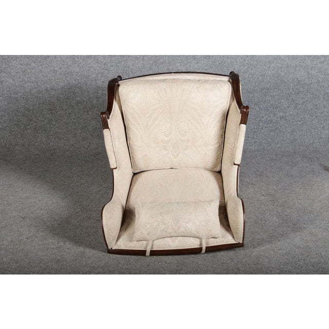 Antique Louis XVI Armchair in Walnut, 1780 For Sale - Image 9 of 18