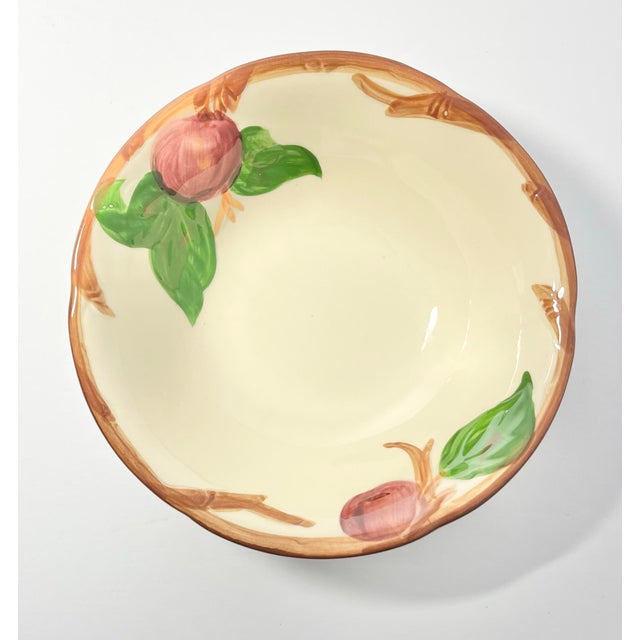 American 1970s Franciscan “Apple” Set of 8 Coupe Cereal Bowls For Sale - Image 3 of 7