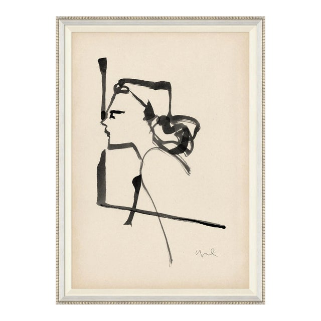 Carrier & Company for Soicher Marin 'Helga IV' Framed Figurative Print For Sale