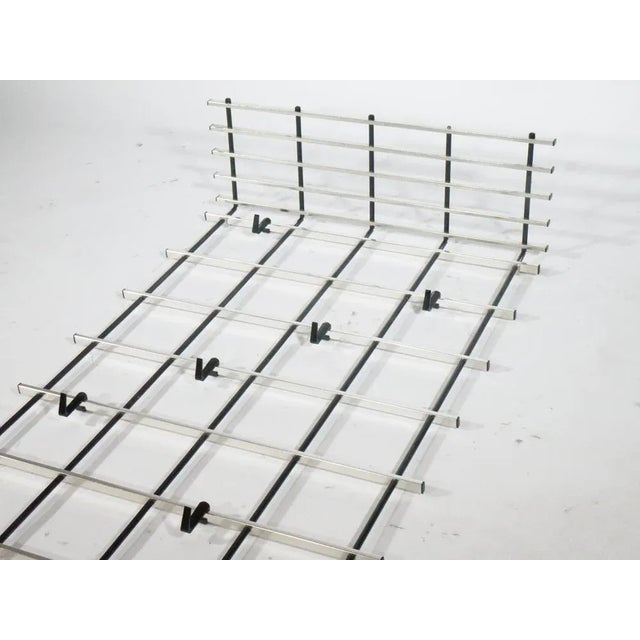 Black Space Age Clockroom Rack, 1970s For Sale - Image 8 of 10