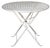 Mid 20th Century Antique Folding Garden Table W/Iron Lattice Top For Sale - Image 5 of 8