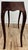 Wood Italian Saber Leg Burlwood Console Table or Writing Desk For Sale - Image 7 of 17