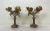 Vintage Brass Table Ornaments with Flowers, France, 1960s, Set of 2 For Sale - Image 13 of 13