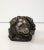 20th Century Reconstituted Black Stone Dog Garden Ornament, England For Sale - Image 4 of 9