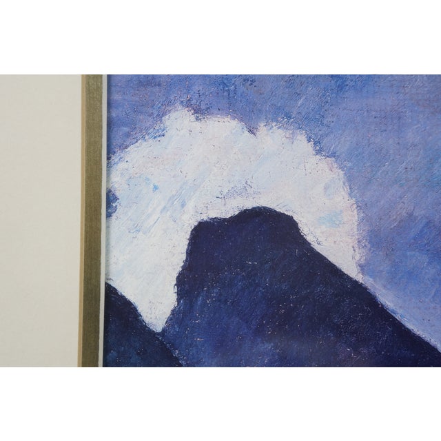 Vintage French Post Impressionist Road in Tahiti Print After Paul Gauguin 37" For Sale - Image 10 of 11