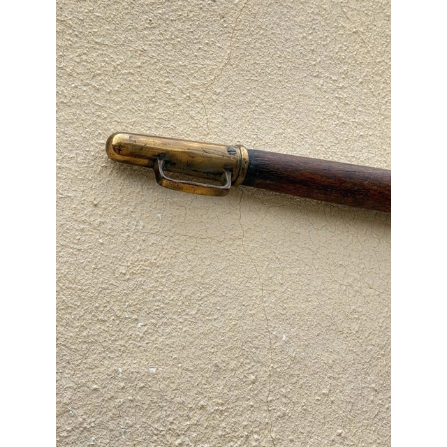 Vintage Custom Nautical Wood 95" Ship Mast Mancave Bar Island W Pulley & Ropes For Sale In Philadelphia - Image 6 of 18