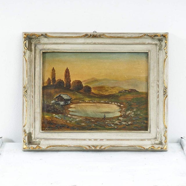 Martuzzi, Untitled, 1950s, Oil on Canvas, Framed For Sale - Image 5 of 5