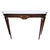 Vintage Italian Wall Console Table with Marble Top, 1950s For Sale - Image 11 of 11