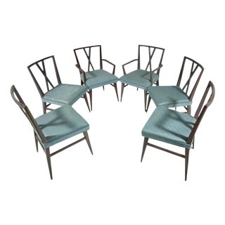 Tommi Parzinger Dining Chairs by Charak Modern (Set of Six) For Sale
