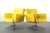 Metal 1950s Swivel Lounge Chairs by Vincent Cafiero for Knoll in Yellow - a Pair For Sale - Image 7 of 7