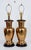 Pair Large Brass Lamps For Sale - Image 4 of 6