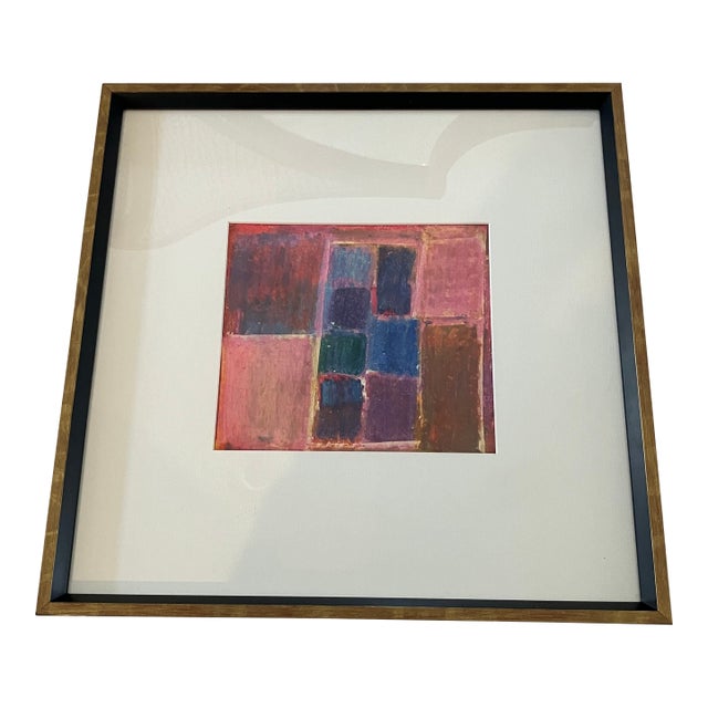 Early Twenty First Century Veronica Benning Abstract Oil Pastel on Acid-Free Paper For Sale