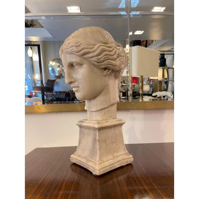 Bust of Aphrodite / Venus, Early 1800s, Marble For Sale - Image 3 of 8