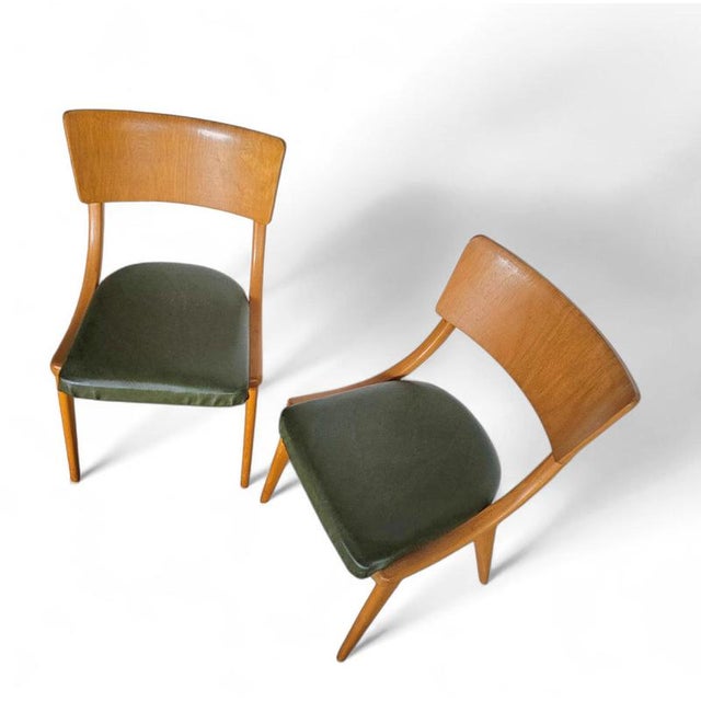 Textile Wooden Benchairs 136 Dining Chairs from Stol Kamnik, Slovenië, 1960s For Sale - Image 7 of 18