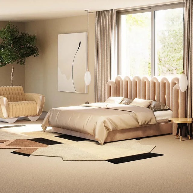 Contemporary Tapis Shaped #31 Modern Eclectic Rug by TAPIS Studio, 2010s For Sale - Image 3 of 4