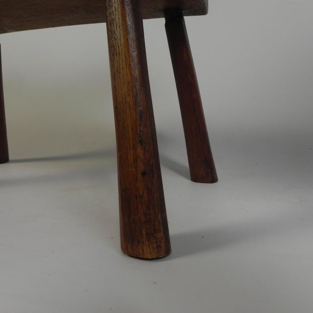 Vintage Oak Tree Stump Stool, 1960s For Sale - Image 13 of 18