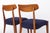 Vintage Danish Teak Chairs, 1960s, Set of 3 For Sale - Image 11 of 12