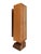 Sculpted Mayan Totem "Orange" by Pietro Meccani. This sculptural piece is made entirely of larch, cherry, and maple wood...