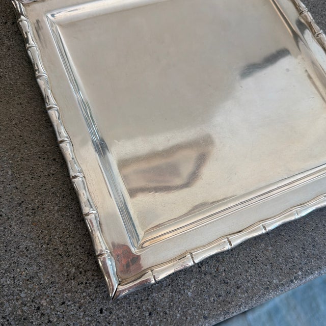 Art Deco 1930s Maison Bagues Small Brass Pocket Tray For Sale - Image 3 of 6