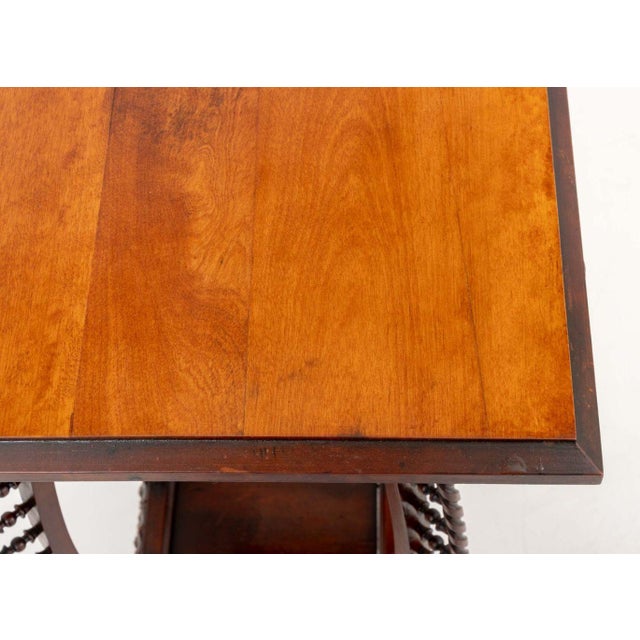 Late 19th Century Aesthetic Movement Mahogany Side Table For Sale - Image 5 of 7