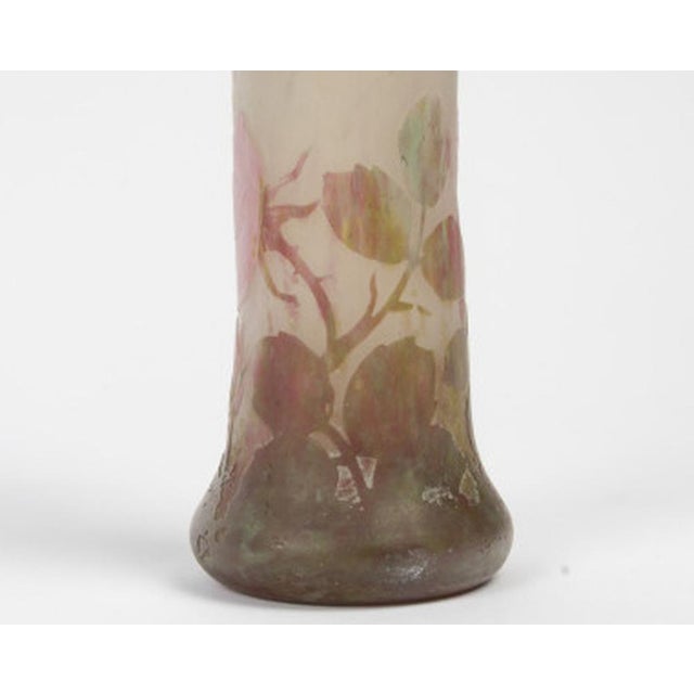 Roses Vase from Daum Nancy, 1890s For Sale - Image 6 of 8