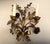 Gilt Tole Double-Wall Candleholders with Roses from Hans Kögl, 1960s, Set of 2 For Sale - Image 10 of 18