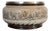 Antique Silver Rimmed Stoneware Bowl by Hannah Barlow for Royal Doulton, 1880 For Sale