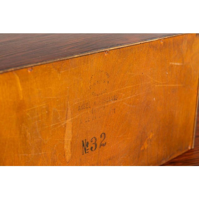 Bench and Mirror in Rosewood by Kai Kristiansen for Aksel Kjersgaard, 1960, Set of 2 For Sale - Image 14 of 16