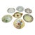 Vintage Pickard Decorator Studio Hand-Painted Porcelain Plates & Bowls - 7 Pieces For Sale