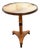 Late 20th Century Milling Road for Baker Furniture Regency Pedestal Side Table With Glass Top For Sale