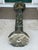Fine Antique 1800s Verde Antico Marble Column Pedestal Ft. Gilded Corinthian Capital For Sale - Image 13 of 15