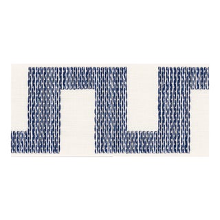 Schumacher Matrix Tape Trim in Blue For Sale