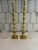 Late 20th Century Late 20th Century Brass Candlestick Votives - A Pair For Sale - Image 5 of 10