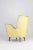 Italian Yellow & Grey Skai Armchair from I.S.A., 1950s For Sale - Image 4 of 7