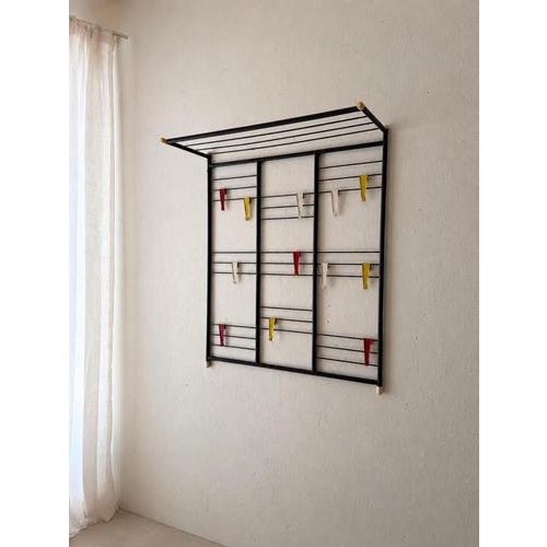 Pilastro Scale Coat Rack by Tjerk Reijenga, 1950s For Sale - Image 12 of 12