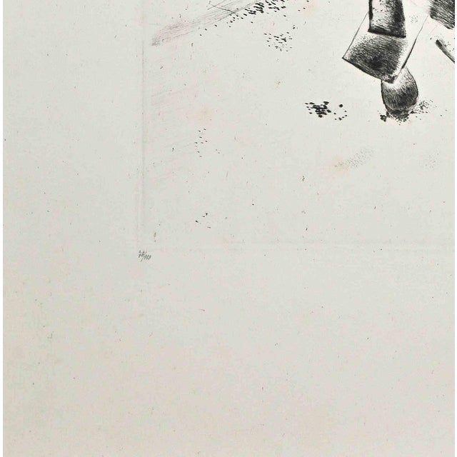 Modern Marc Chagall, Les Grands Pères, Etching, 1922 For Sale - Image 3 of 4